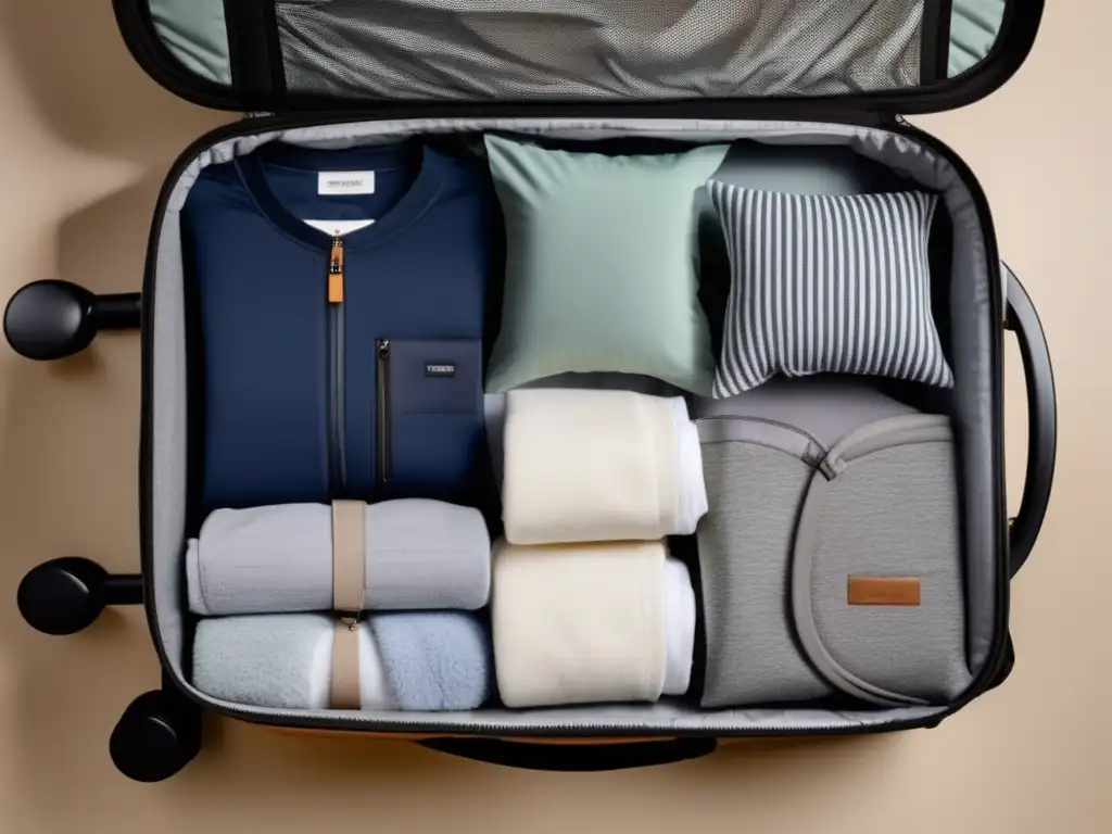 Maleta organizada para viajeros senior Consejos para viajero senior: optimiza equipaje con estilo