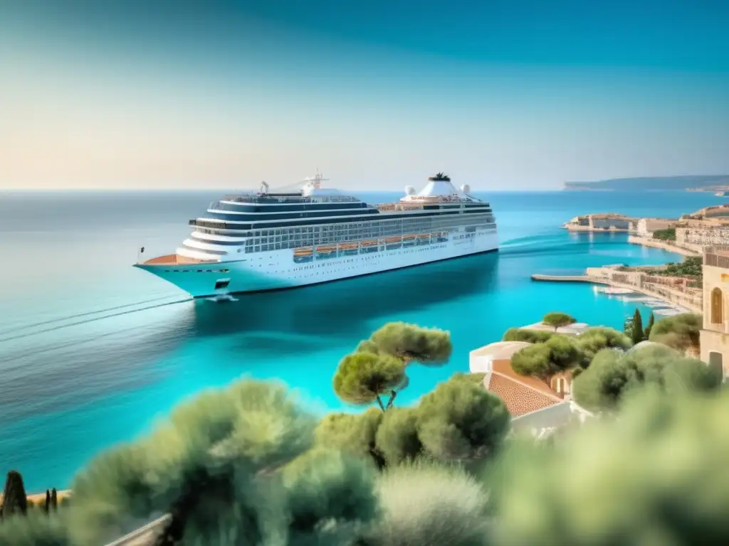 Crucero de lujo en el Mediterráneo Crucero seguro para viajeros maduros en el Mediterráneo