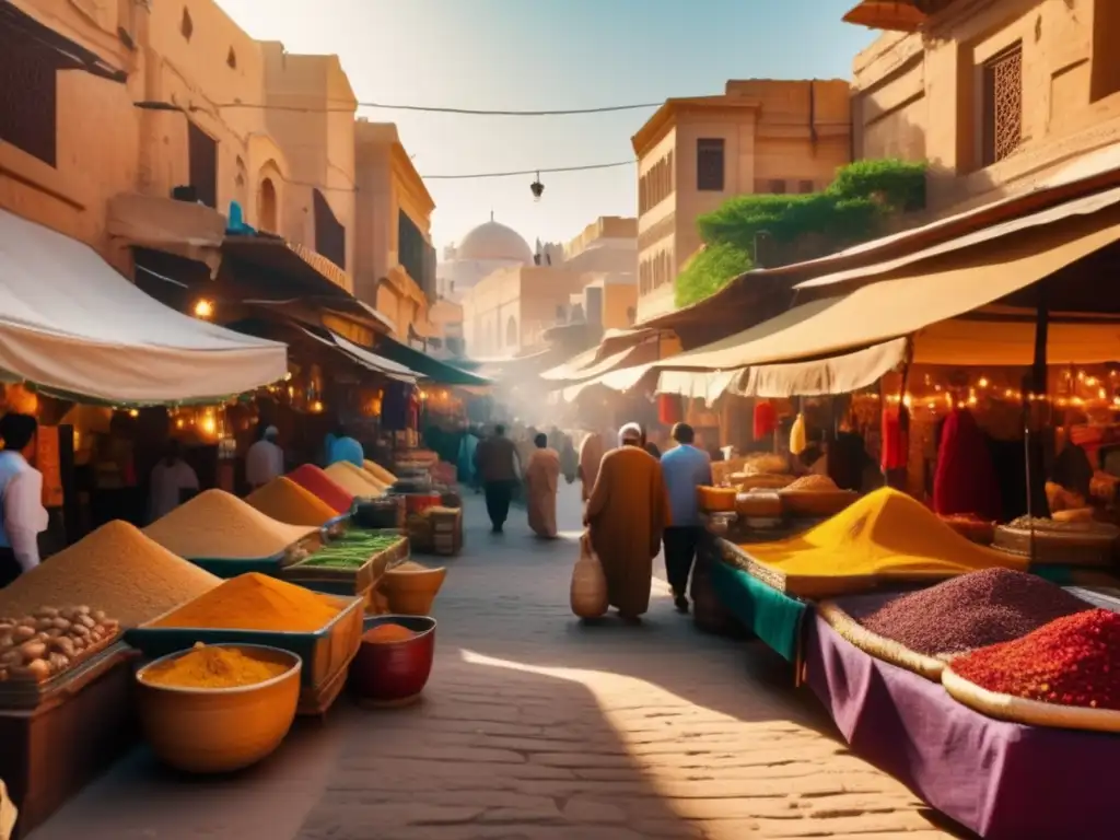 Mercado vibrante en el Medio Oriente Mercado bullicioso Medio Oriente: Viajes seguros, recomendaciones y aventura (+110)