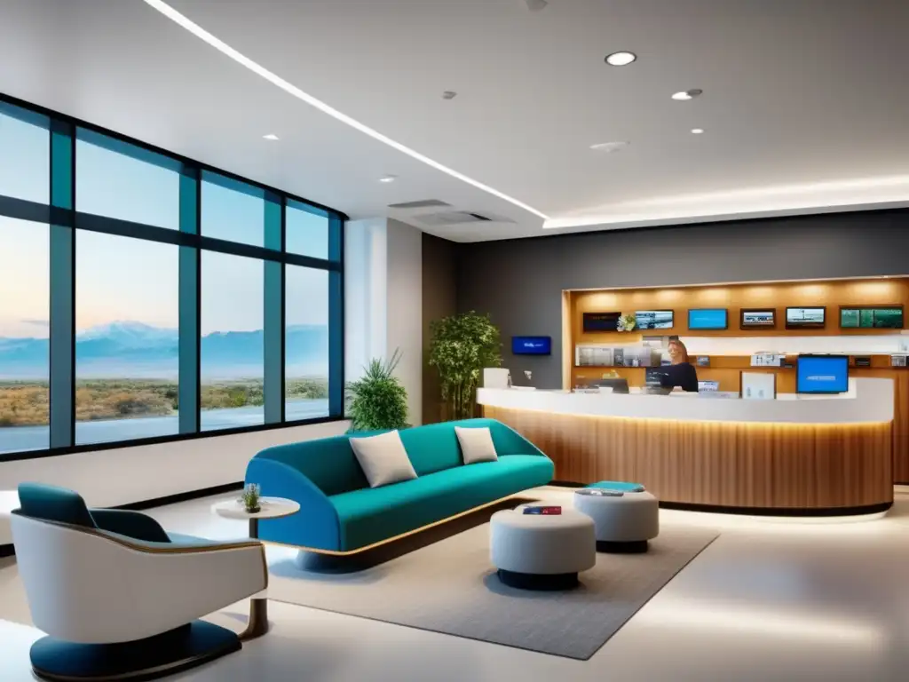 Clínica de viajes moderna y acogedora Vacunas recomendadas para viajeros senior en moderna clínica de viajes con ambiente acogedor y avanzada tecnología