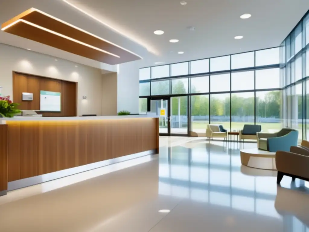 Hospital moderno y acogedor Hospital moderno con ambiente acogedor y personal amable