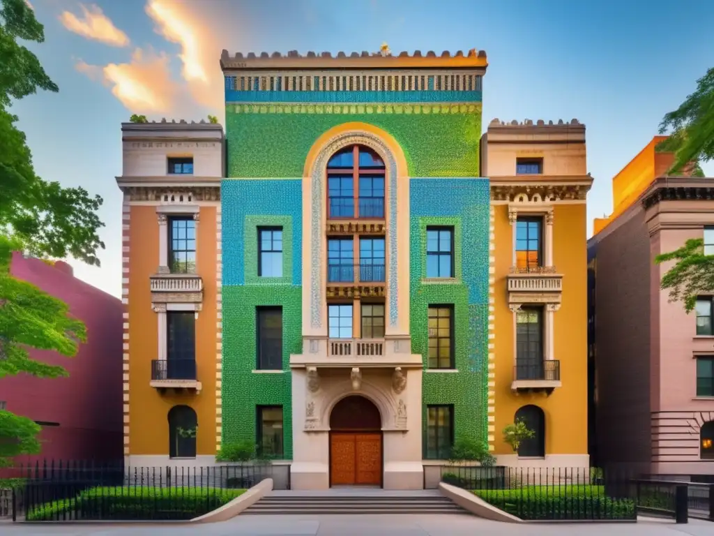 Museo del Barrio en NYC: Arquitectura moderna y mosaicos coloridos Museo del Barrio en NYC: Arquitectura moderna y mosaicos coloridos reflejan su rica herencia cultural