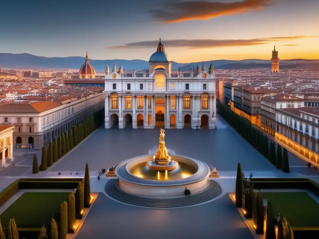Tres grandes museos europeos en una imagen 8K Museos para viajeros seniors: guía cultural - Museo del Prado, Museo Louvre y Galería de los Uffizi iluminados en la noche