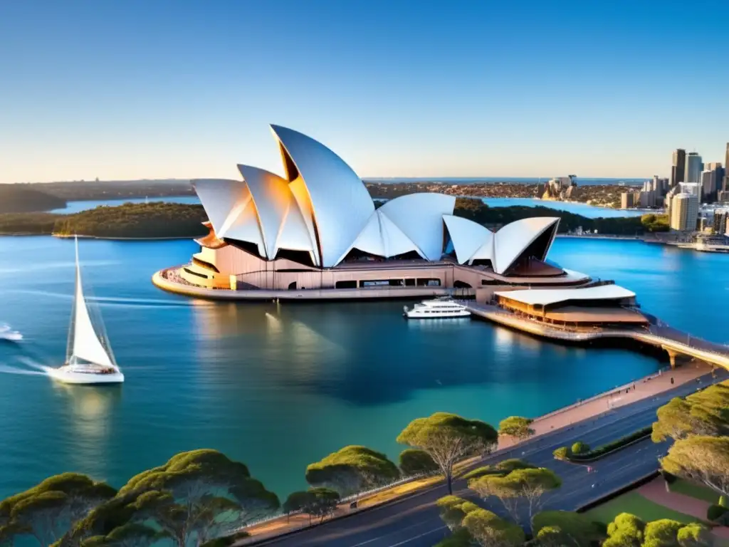 Opera House de Sydney, majestuosidad y belleza Recorriendo Sidney con tranquilidad - Opera House y paisaje sereno