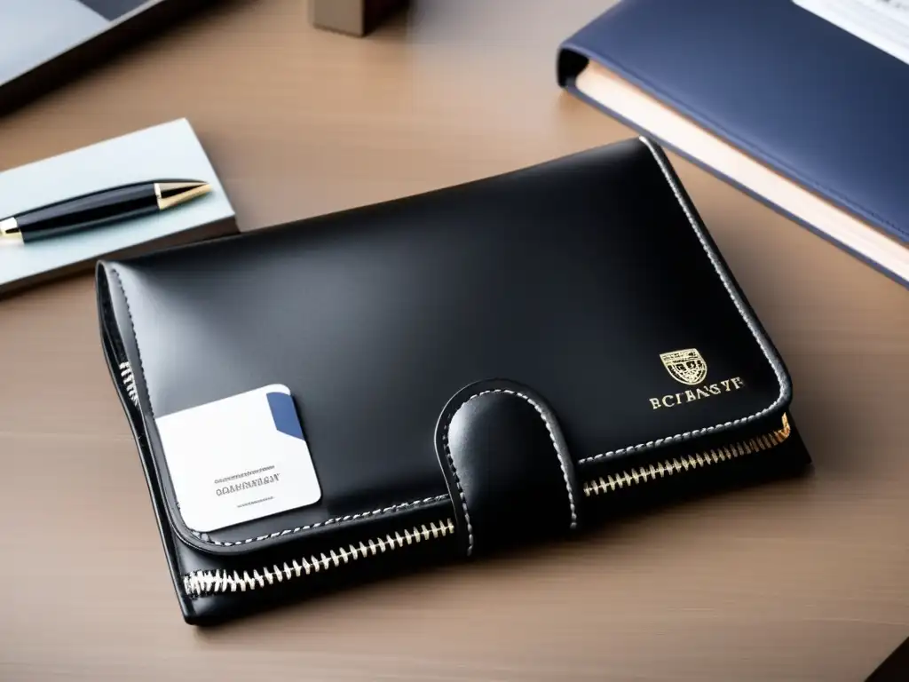Organizador de documentos de viaje elegante Organizador de documentos de viaje elegante y funcional para proteger tus documentos importantes