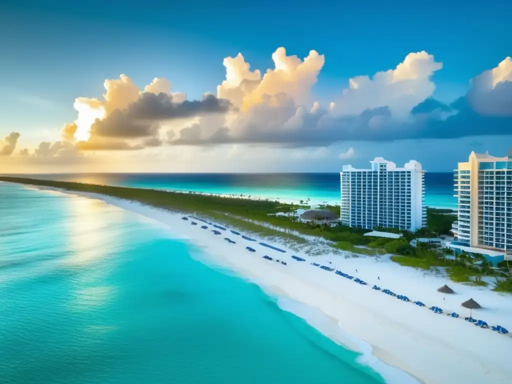 Paraíso tropical en Cancún, México Destinos turismo médico personas mayores en Cancún, México