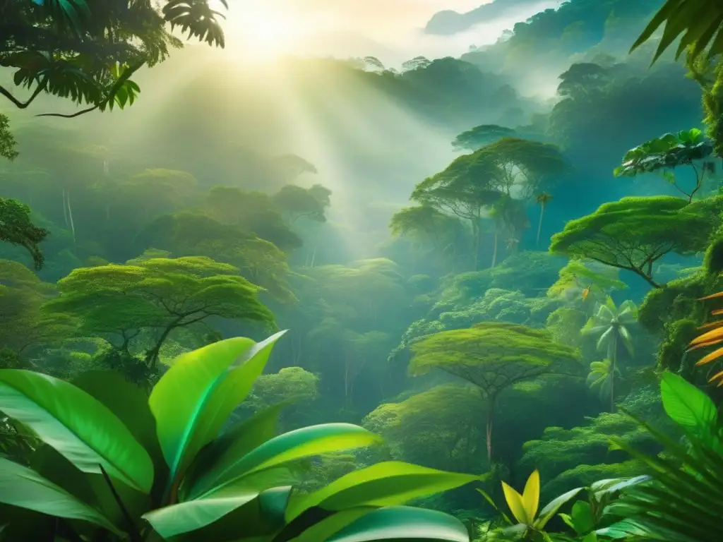 Paraíso tropical: selva exuberante y serena Bosque tropical exuberante y sereno: ecoturismo rejuvenecedor para viajeros mayores