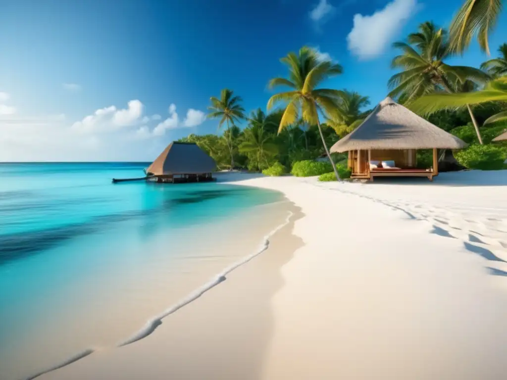 Paraíso tropical para adultos: playa privada, aguas turquesas y relajación Retiro exótico en paraíso tropical, ideal para viajeros maduros que buscan relajación y rejuvenecimiento