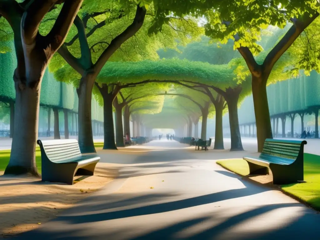Tranquilidad en un parque de París París: consejos de viaje para mayores en un parque sereno y tranquilo