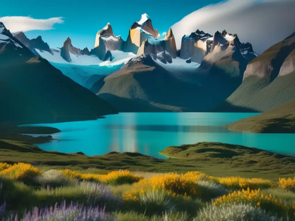 Maravilla natural en Patagonia Guía de seguridad para viajeros seniors en Sudamérica: Paisaje impresionante de Patagonia