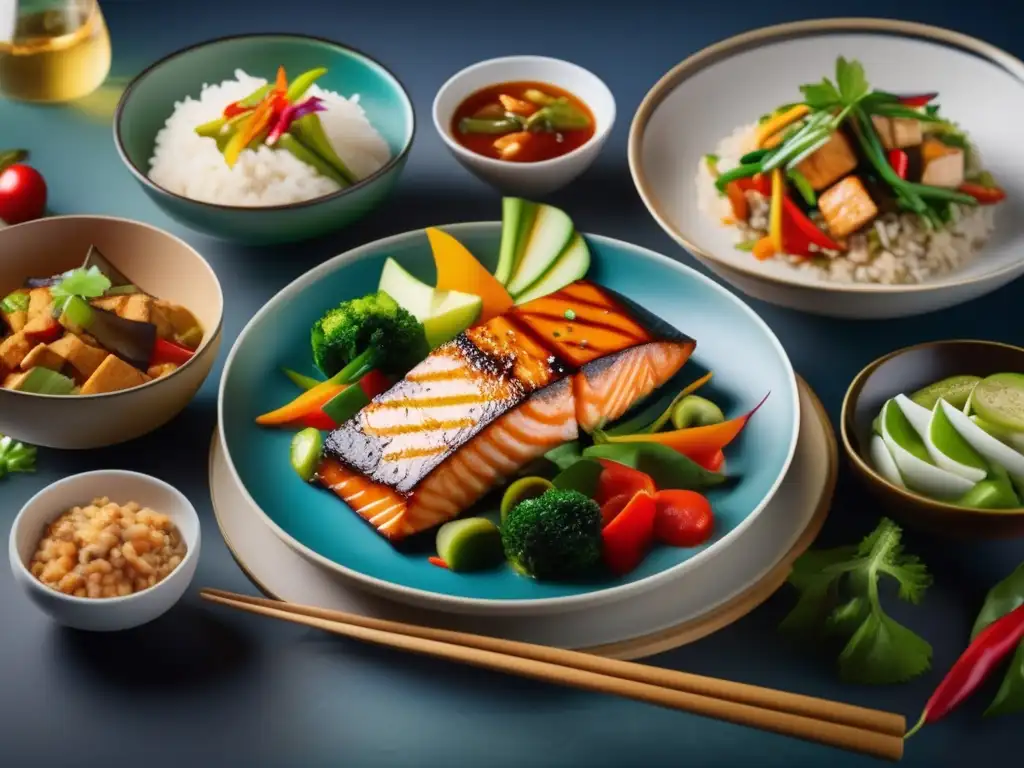 Platos de diferentes culturas, una fusión vibrante Platos vibrantes de diferentes culturas: cómo adaptar dieta a culturas
