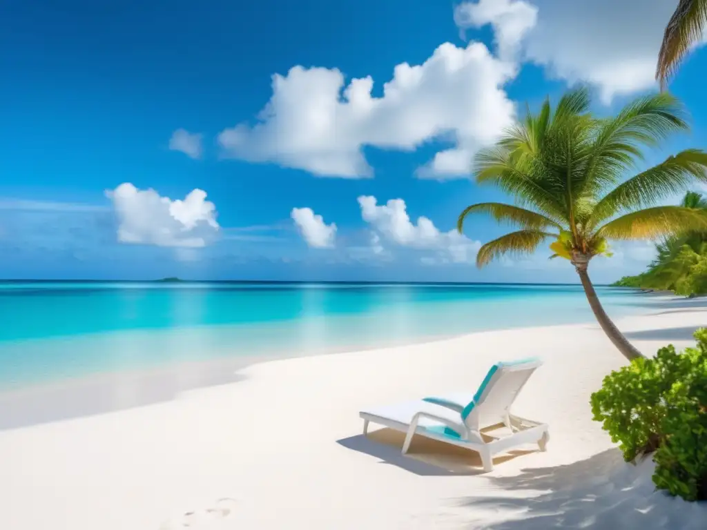 Paraíso caribeño: Playa de arena blanca y aguas turquesas Destinos seguros para viajeros maduros en el Caribe: playa caribeña de arena blanca y aguas turquesas, tranquilidad y relajación