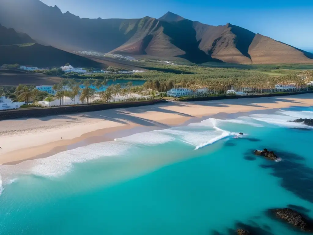 Paraíso costero en las Islas Canarias Playa paradisíaca en Islas Canarias - Viajes personalizados para adultos mayores