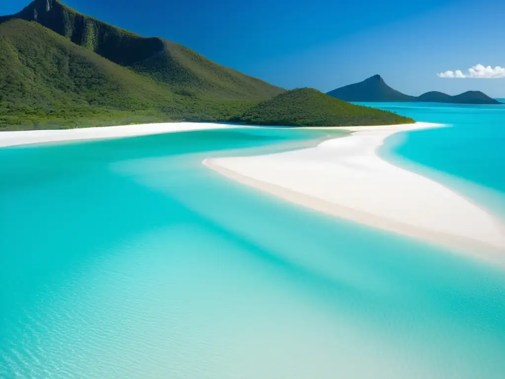 Paraíso remoto: Playa de Whitehaven en Australia Viajes seguros y enriquecedores en Oceanía: Whitehaven Beach, Australia