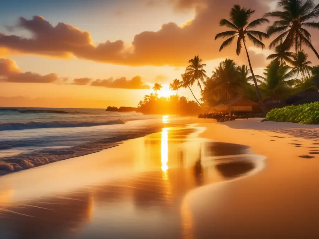 Playa serena al atardecer Actividades tranquilas en playa al atardecer con viajero maduro