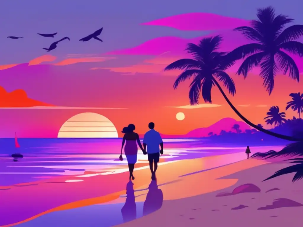 Pareja de seniors disfruta vacaciones seguras en temporada alta