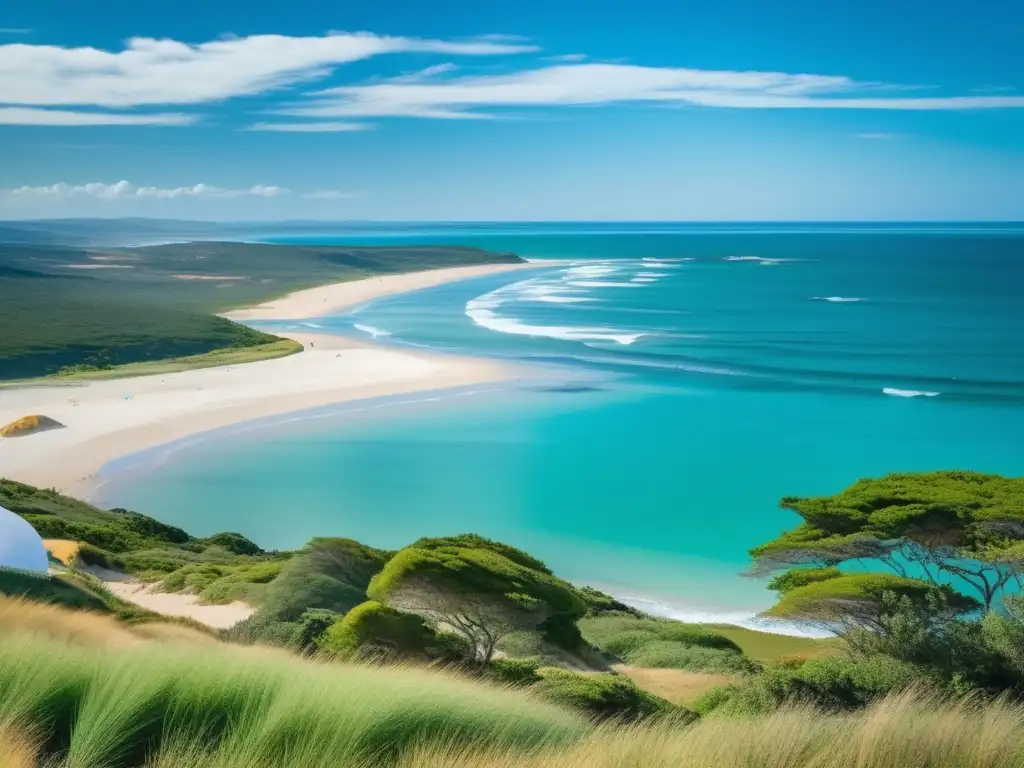 Playa serena en Uruguay: tranquilidad y belleza Destinos emergentes para viajeros senior: Playa serena en Uruguay