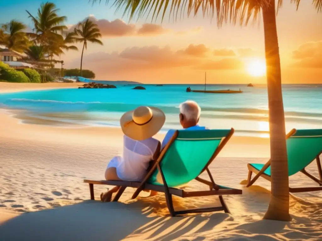 Playa segura y feliz para viajeros mayores: Consejos de seguridad