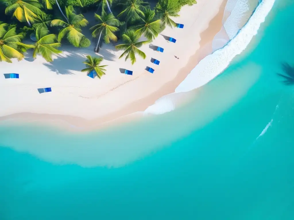 Playa tropical segura para viajeros maduros
