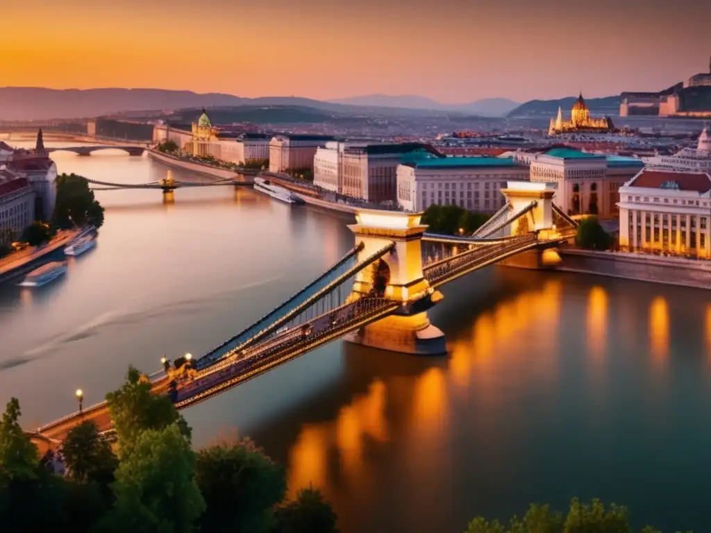 Puente de la Cadena en Budapest, Hungría: Experiencia de hospitalidad en Budapest para viajeros maduros