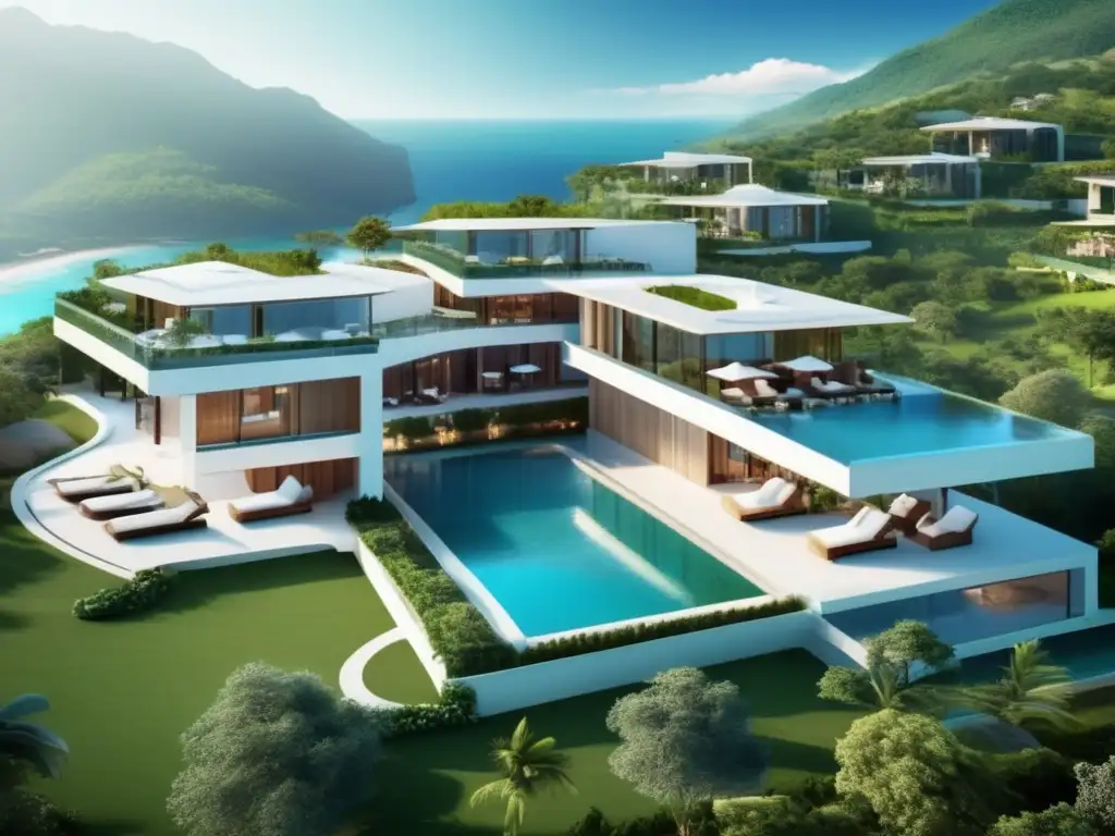 Resort de salud de lujo en montañas y costa turquesa Turismo médico y relax en resort de lujo para viajeros maduros