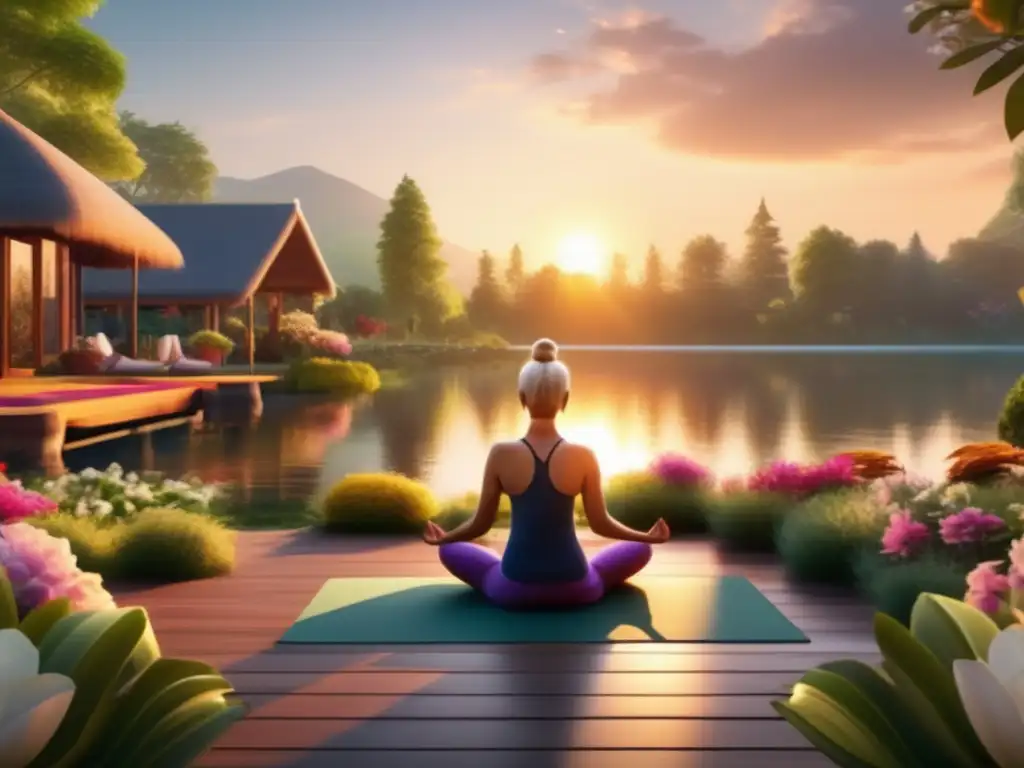 Un retiro de yoga en la naturaleza Retiro de yoga para mayores en destinos tranquilos y seguros