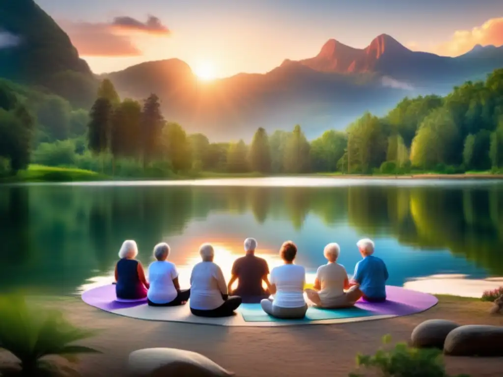 Retiro espiritual de ancianos en la naturaleza Retiro espiritual para seniors: conexión y enriquecimiento