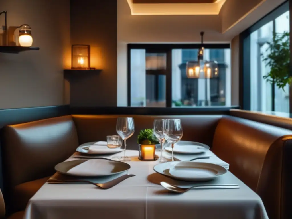 Experiencias seguras en Dublín para viajeros maduros: Restaurante moderno y acogedor en Dublín, con una decoración cálida y ambiente confortable