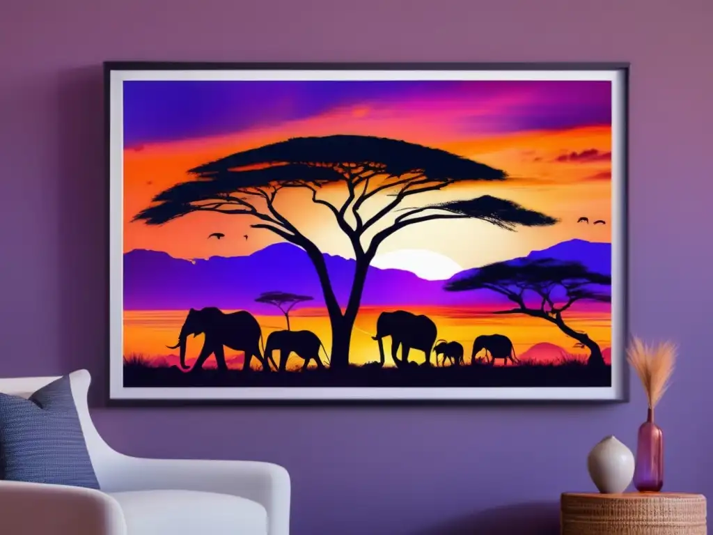 Un fascinante atardecer africano sobre la sabana Viajes seguros África: Recomendaciones para seniors
