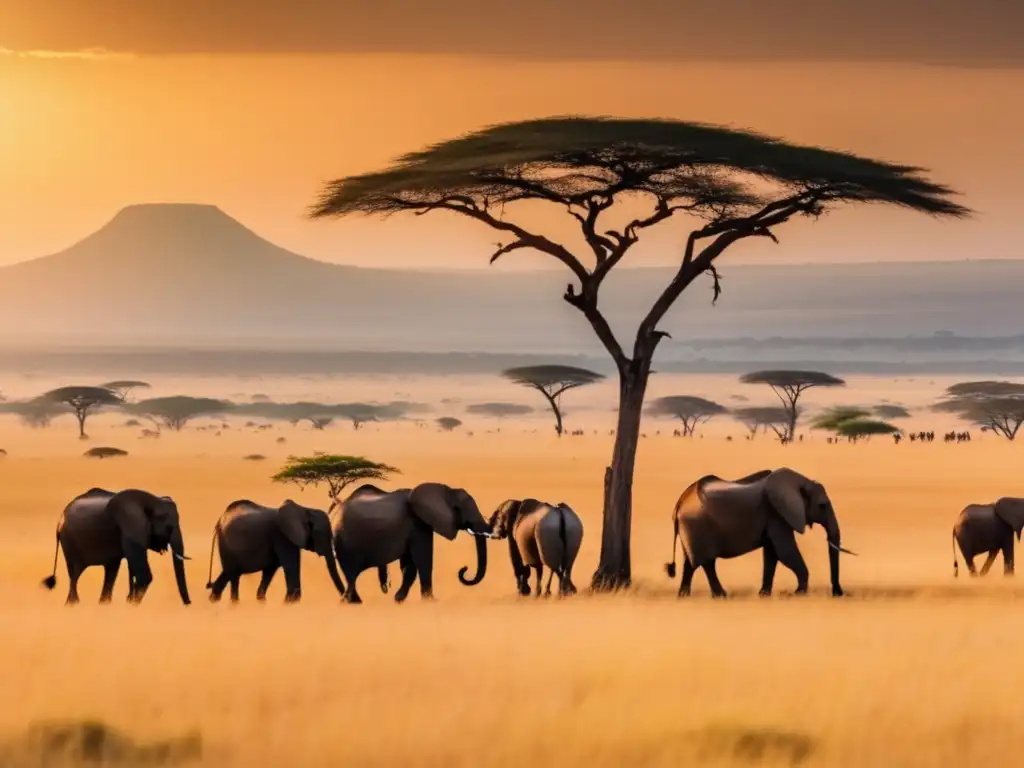 Experiencia en Serengeti: Naturaleza y tranquilidad Destinos seguros para viajeros senior en África: Serengeti, naturaleza, acacia, safari, animales, tranquilidad