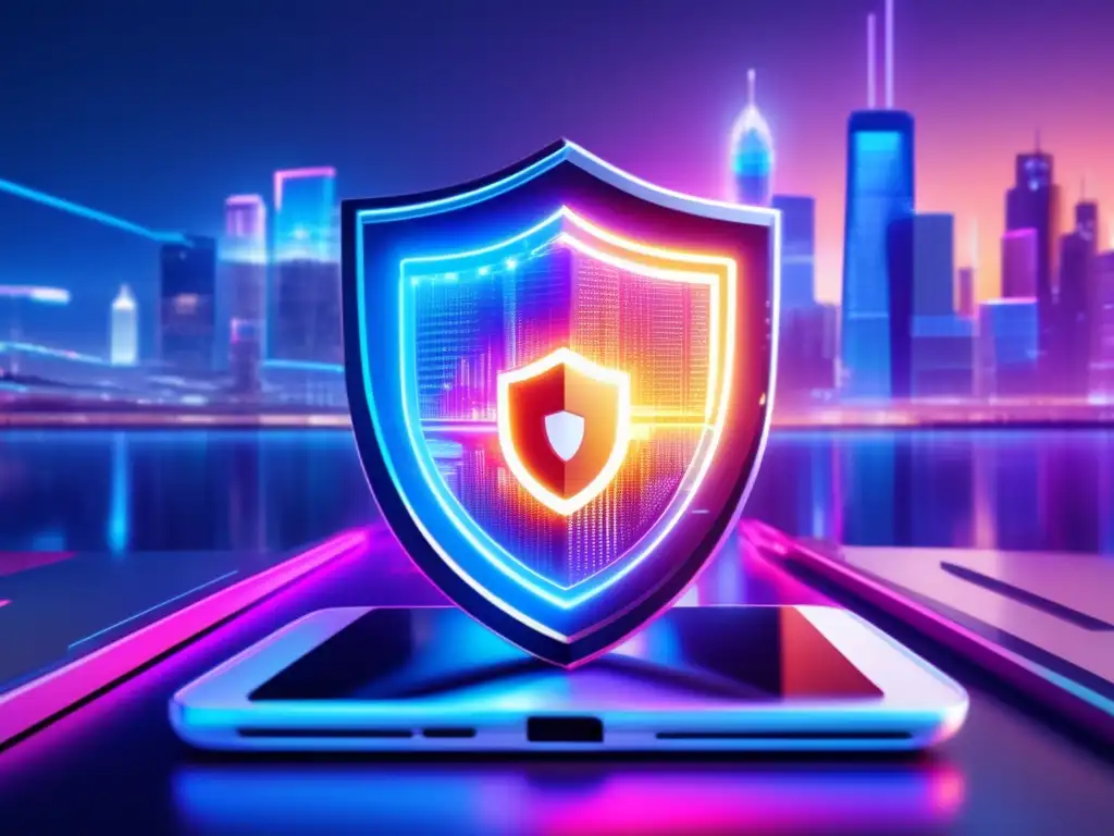 Seguridad digital moderna Concepto de seguridad digital moderna: Protege tus documentos personales y toma precauciones contra el robo de identidad