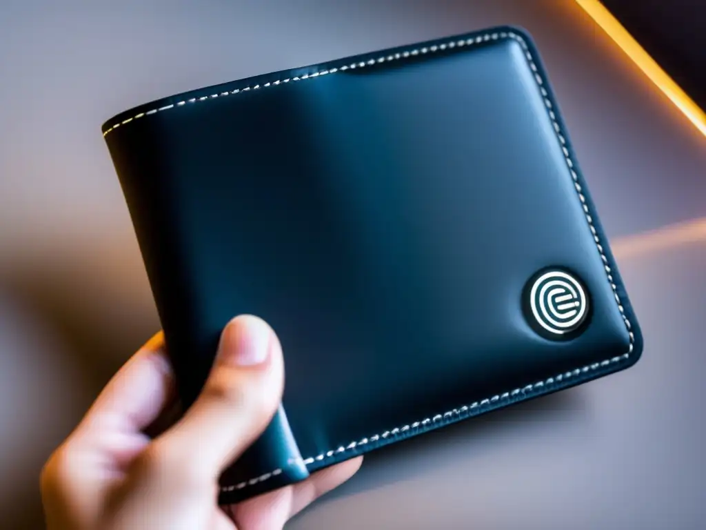 Cartera de viaje moderna y segura Cartera de viaje moderna y segura con múltiples compartimentos para monedas, tarjetas y documentos
