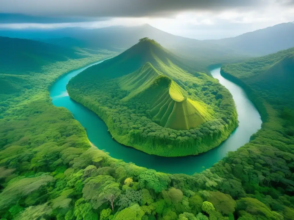 Maravilloso paisaje de la selva en Costa Rica Destinos ecológicos para viajeros senior en Costa Rica