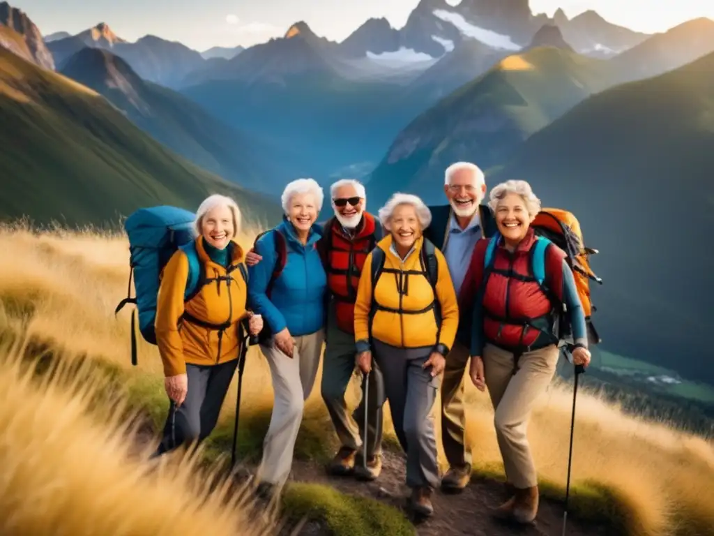 Aventura para mayores: emoción y vitalidad Viajes de aventura para seniors en impresionante imagen