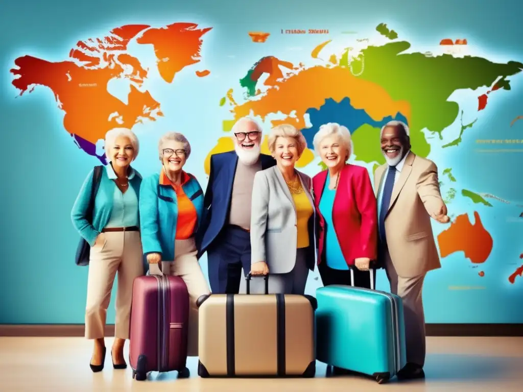 Viaje sin problemas para los mayores Problemas comunes visados viajes seniors
