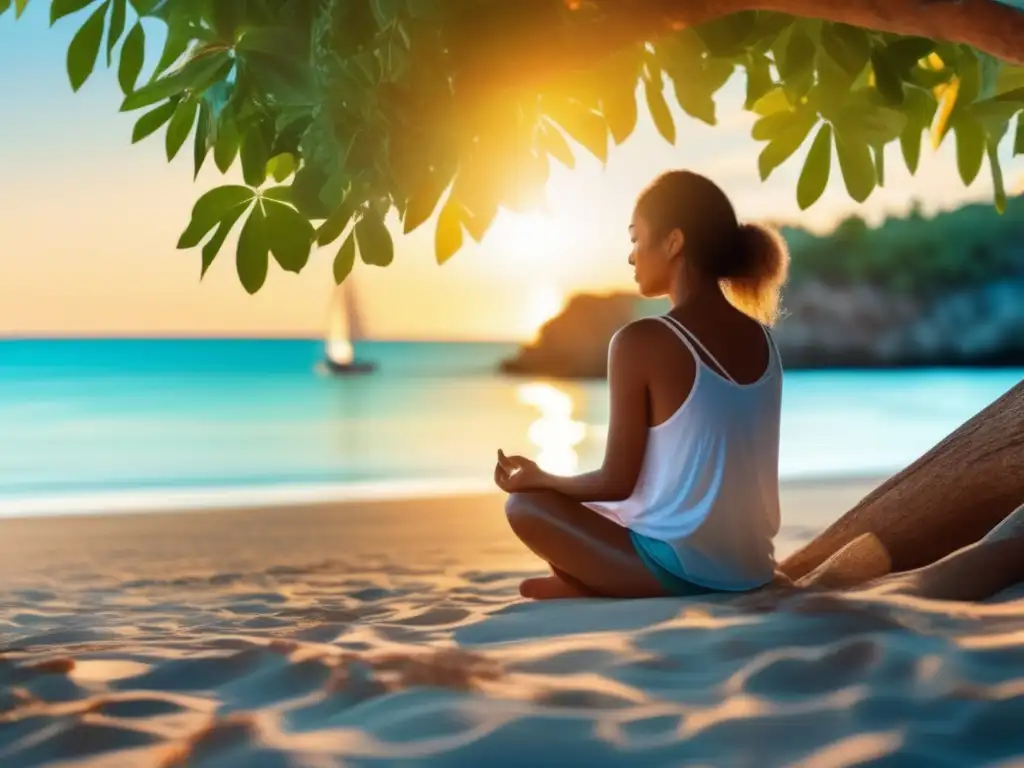 Paz y relajación en la playa Preparación viajes médicos: paz y armonía en la playa