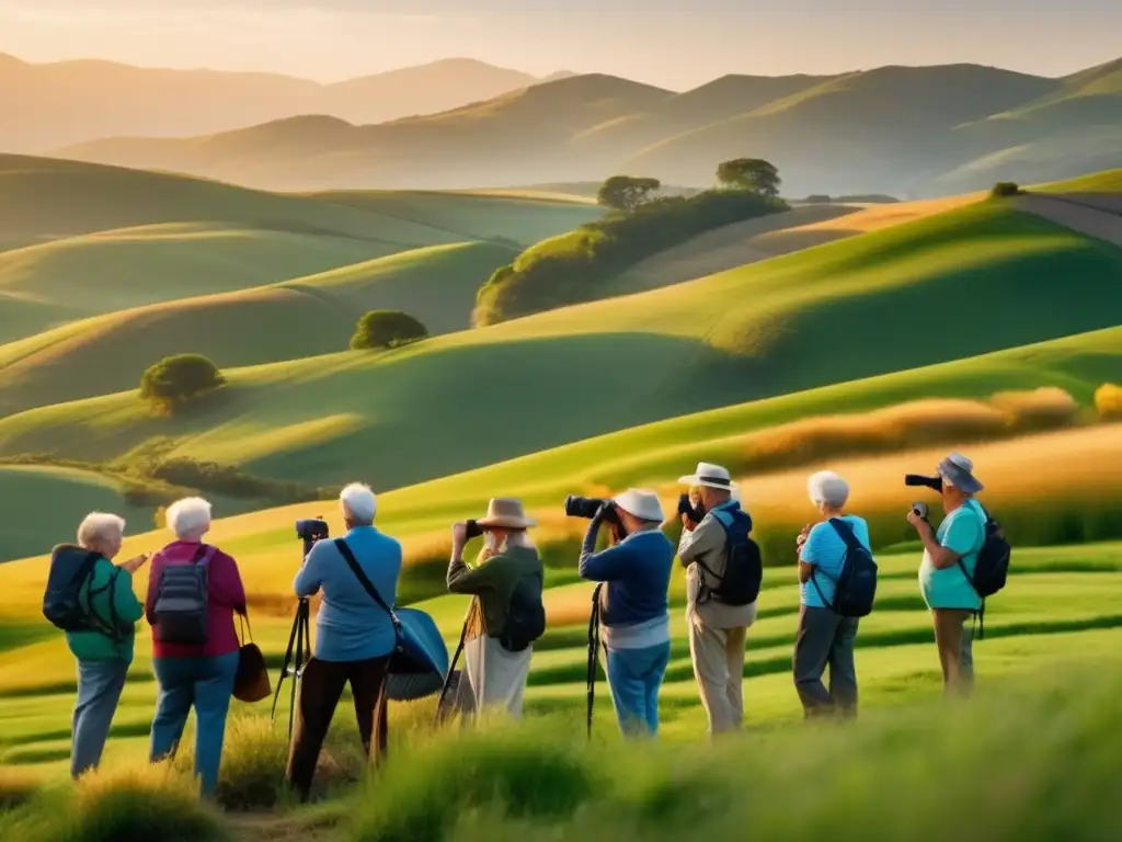 Taller fotográfico paisajístico para mayores Talleres fotografía para viajeros senior en paisaje pintoresco