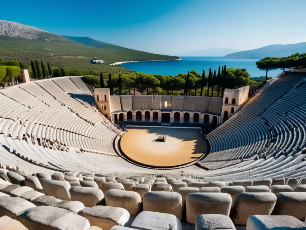 Teatro de Epidaurus en Grecia Teatro Epidaurus: Destinos históricos para viajeros senior en Grecia
