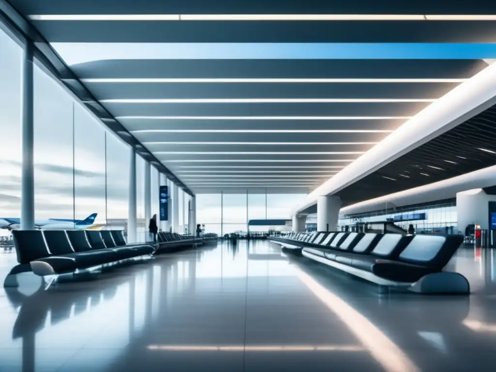 Terminal accesible y moderno Consejos para viajar con movilidad reducida en un terminal de aeropuerto moderno y accesible