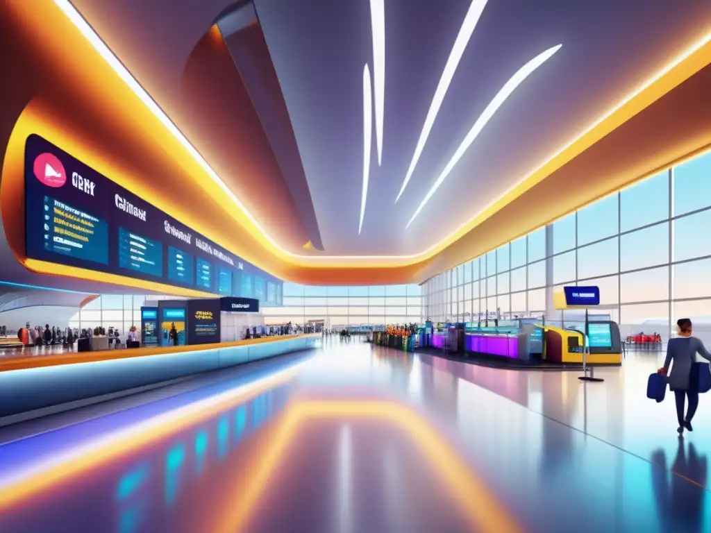 Terminal de aeropuerto accesible y moderno Consejos para viajar con movilidad reducida en un aeropuerto moderno y accesible