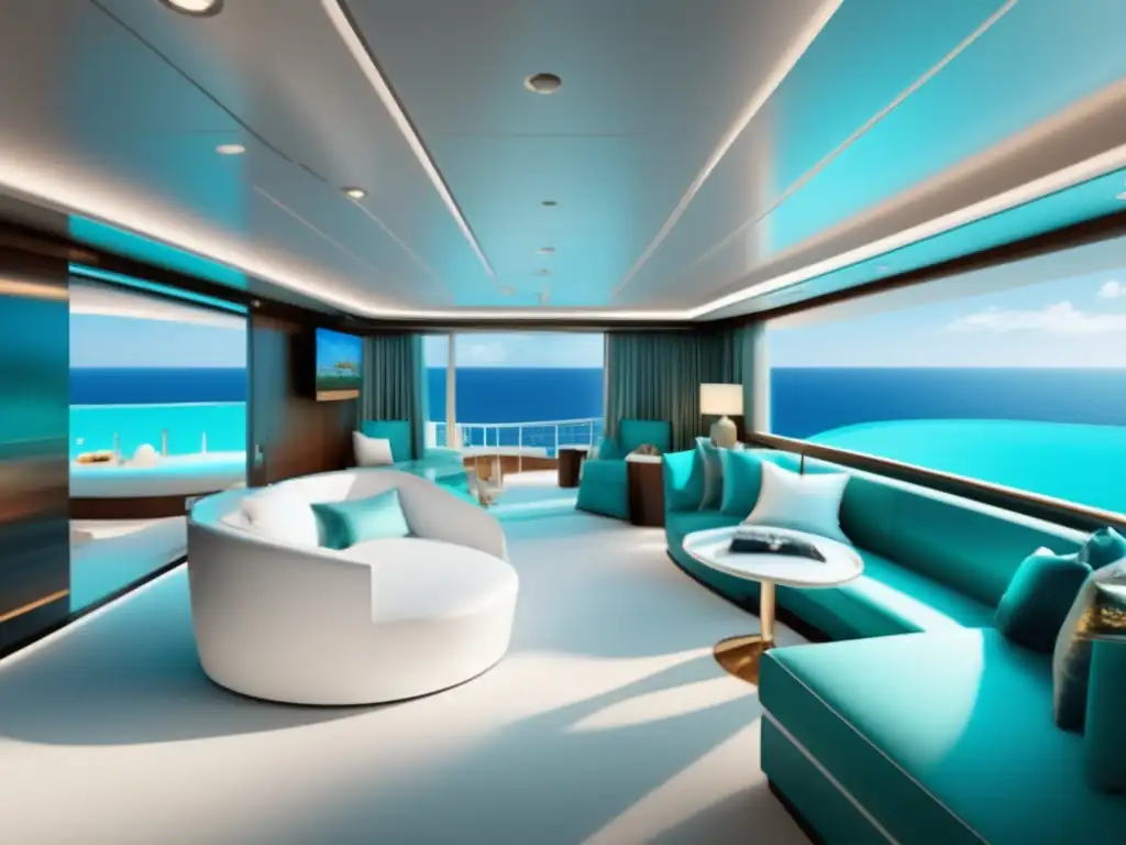 Consejos viajes marítimos seguros: Crucero moderno, piscina relajante, actividades para adultos