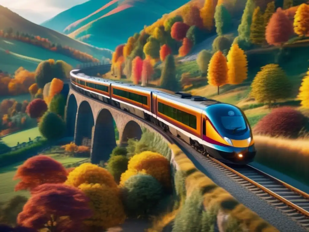 Exquisito viaje en tren con paisajes otoñales (50 caracteres) Viajes en tren para mayores: Rutas espectaculares