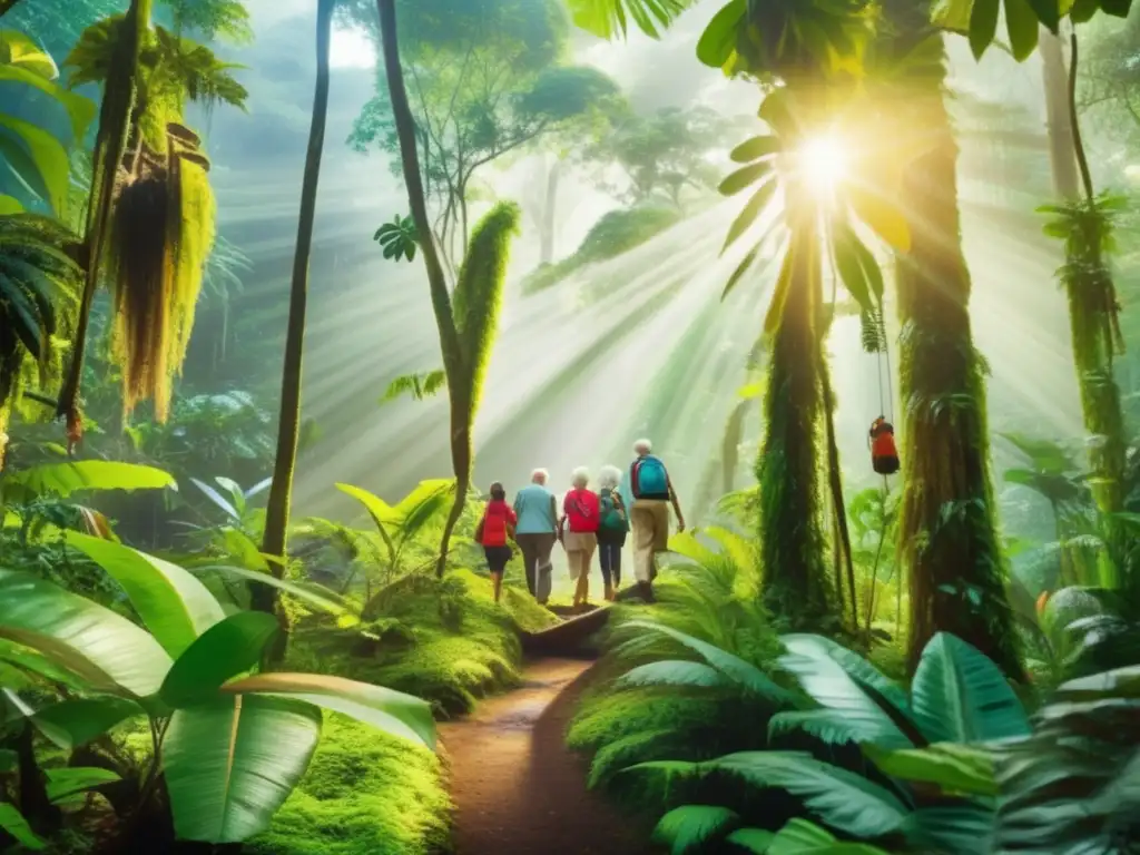 Experiencia de turismo sostenible y comunitario Ecoturismo inclusivo: Experiencias en turismo comunitario con personas mayores