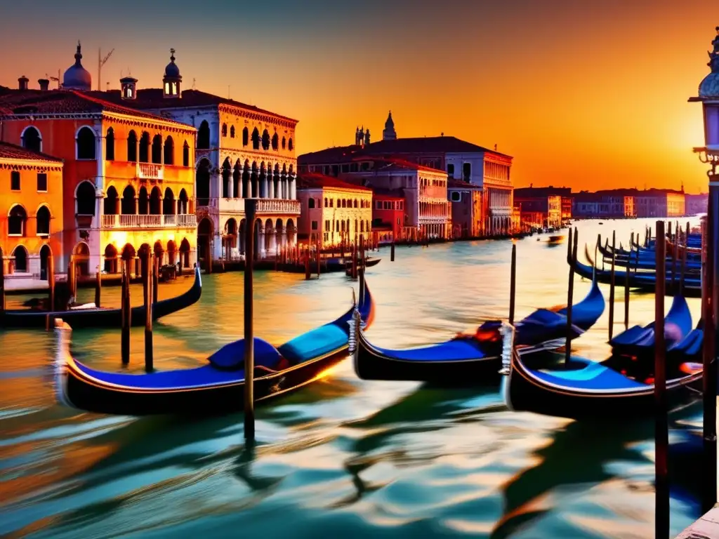 Experiencias en Venecia para viajeros maduros al atardecer