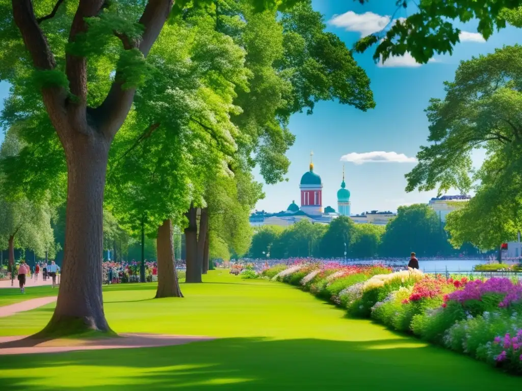 Jardines y tranquilidad en Helsinki Experiencias en Helsinki: parques, jardines y la majestuosa Catedral alzan la ciudad