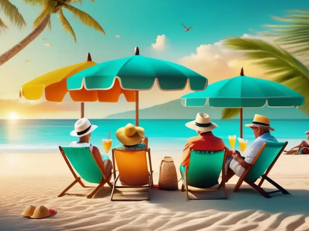 Grupo de adultos mayores disfrutando de su primer viaje Consejos de seguridad para viajeros seniors principiantes disfrutando su primer viaje en mucho tiempo