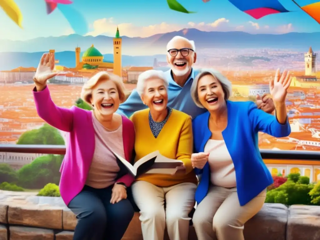 Inmersión lingüística y cultural para adultos mayores Viajes lingüísticos para adultos mayores enriquecedores