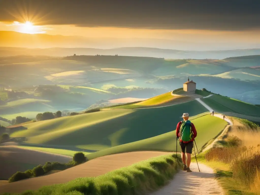Viajero en el Camino de Santiago Viajero en el Camino de Santiago: Rutas sagradas y paisajes impresionantes