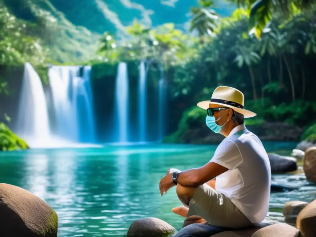 Turismo médico: precauciones, higiene y agua en cascada