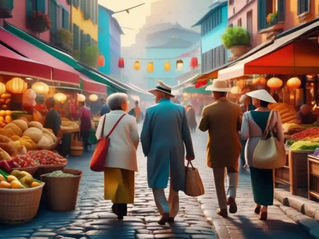 Viajeros maduros explorando una ciudad extranjera Viajeros maduros viviendo la cultura extranjera: Procesos de visado para viajeros maduros